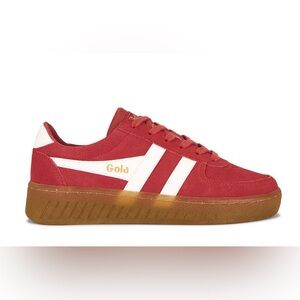 Gola Red and White Athletic Shoes